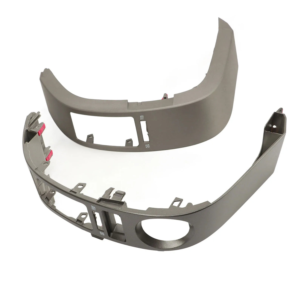 2Pcs Car Dash Vent Trim Left And Right Central AC Vent Trim Panel For Prius 2004 to 2009 new