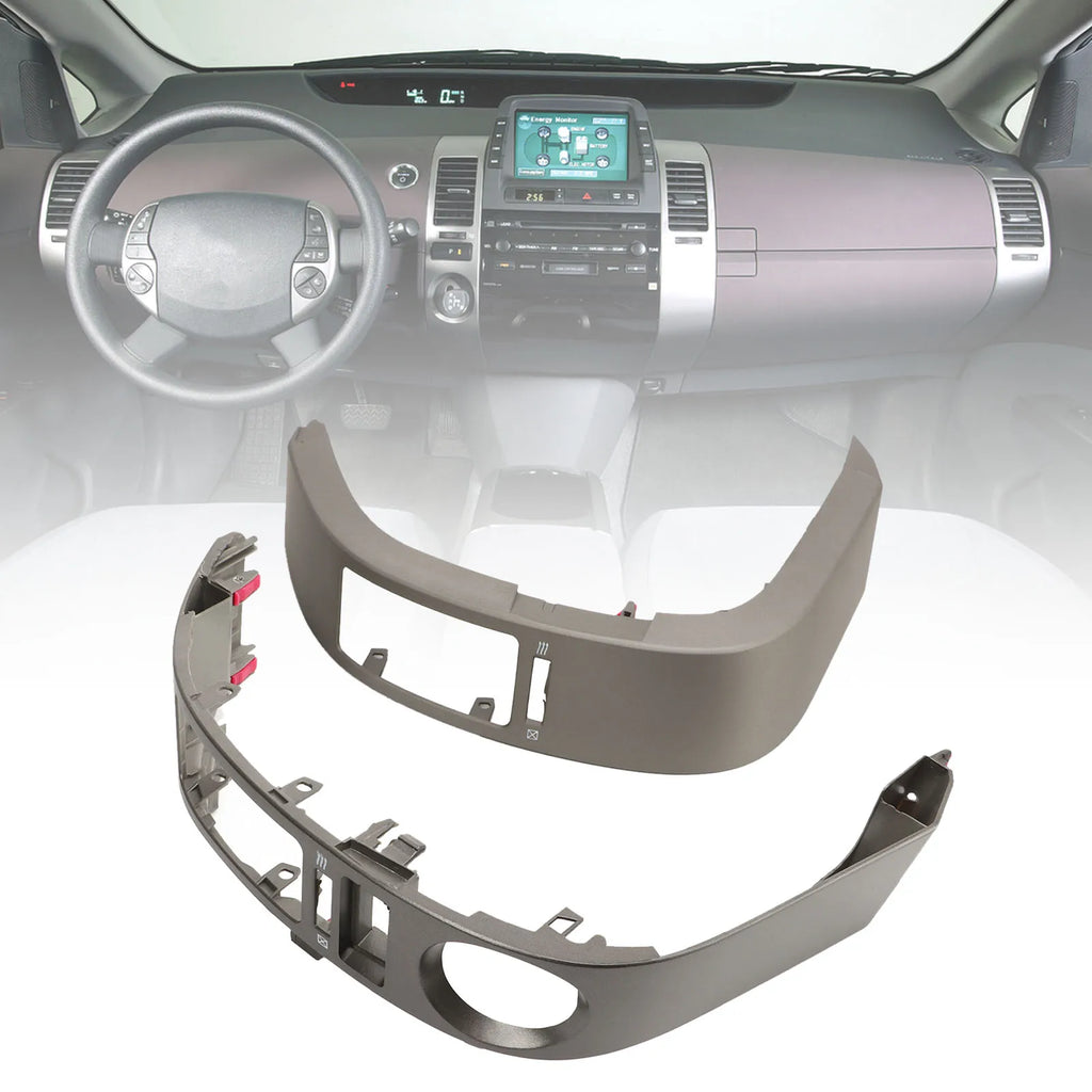 2Pcs Car Dash Vent Trim Left And Right Central AC Vent Trim Panel For Prius 2004 to 2009 new