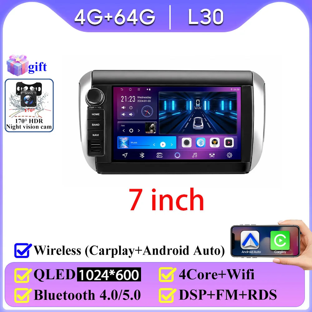 Android Auto For Peugeot 208 2008 Series 2012- 2018 Car Radio CarPlay Screen Automotive Multimedia GPS Navigation Android 16