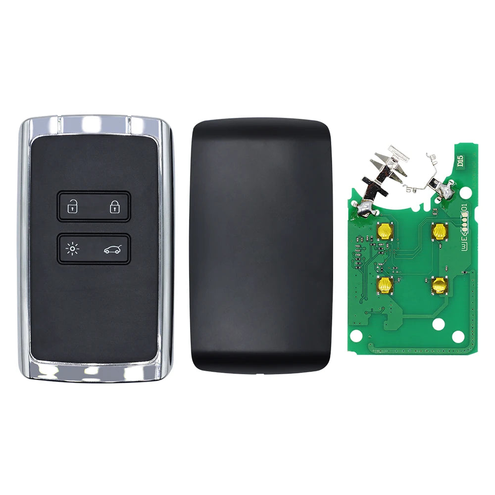 AOKTOOL 434MHZ AES 4A PCF7945M Renault Remote Renault Megane 4 Card Megana 4 Key Talisman Kadjar key Espace 5 key Megane IV key
