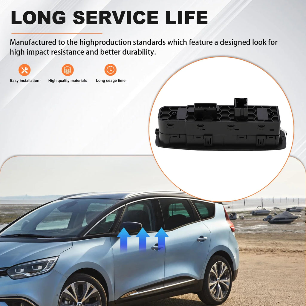254015253R Electric Power Master Window Control Button Switch for Renault Megane IV Fastback 1.5 SPORT TOURER 2016